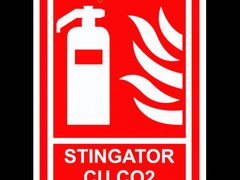 Indicatoare pentru stingatoare cu co2